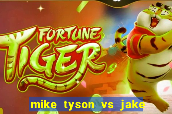 mike tyson vs jake paul assistir online